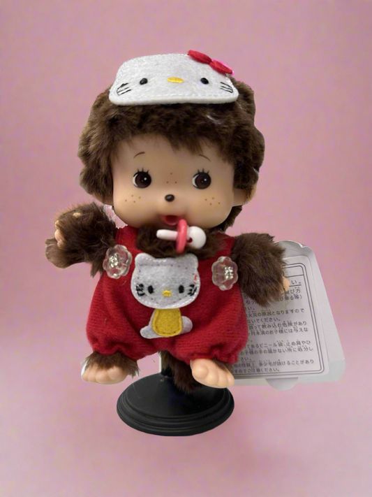 Plush Monkey Doll (Hello Kitty)