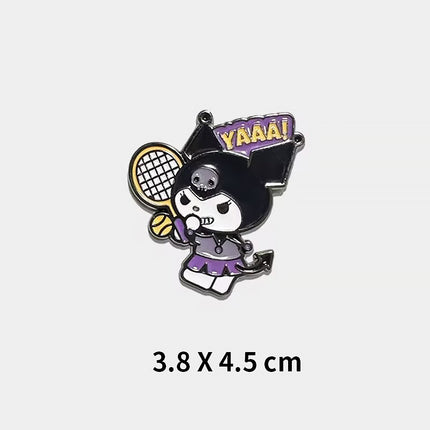 Hello Kitty & Kuromi Pins (Sport)